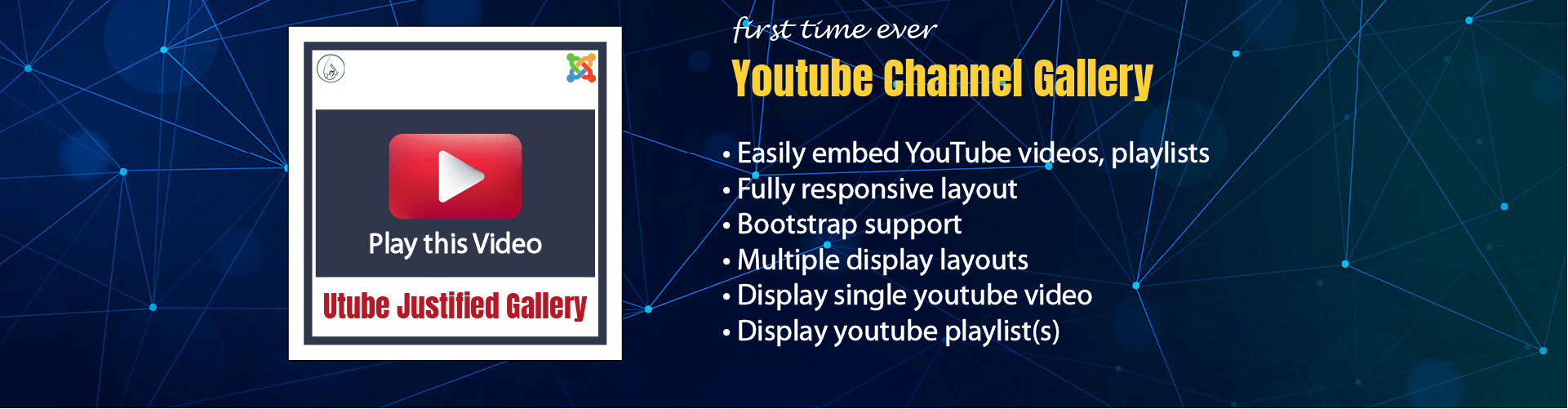 Youtube Channel Gallery Joomla Module