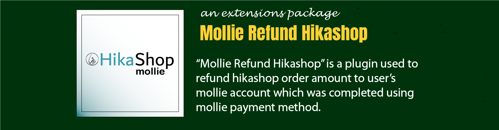 Mollie Refund Hikashop Joomla Plugin